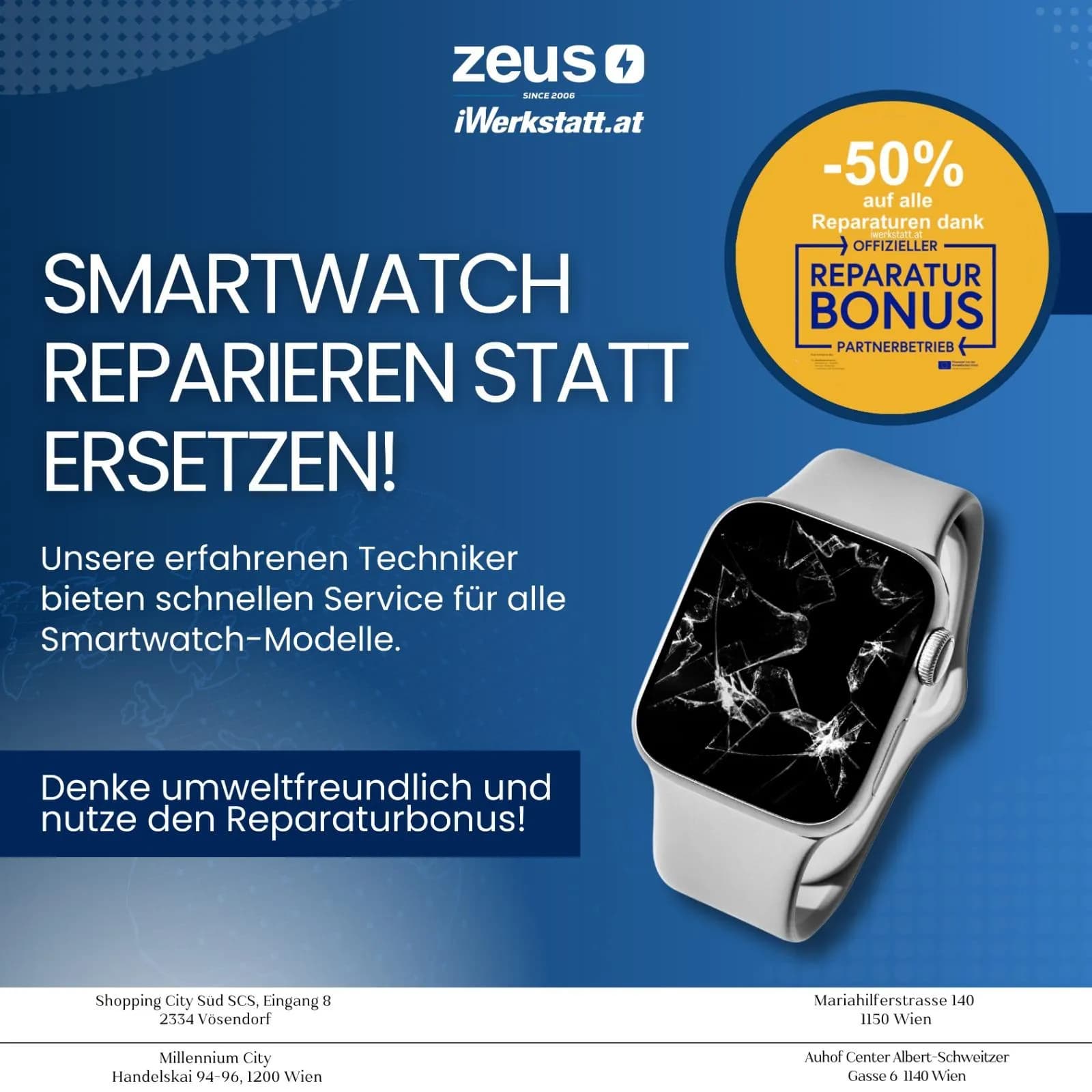 Apple Watch Reparatur Wien